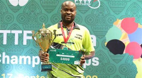Quadri Aruna 6th title